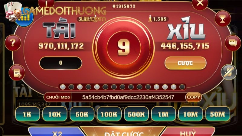 Hướng dẫn chơi Tài Xỉu MD5 dễ hiểu nhất cho người mới